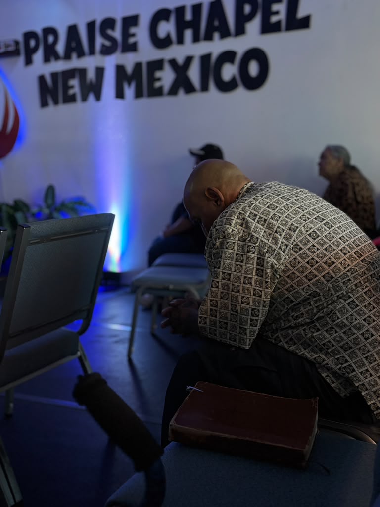 Prayer and ministry at Praise Chapel New Mexico